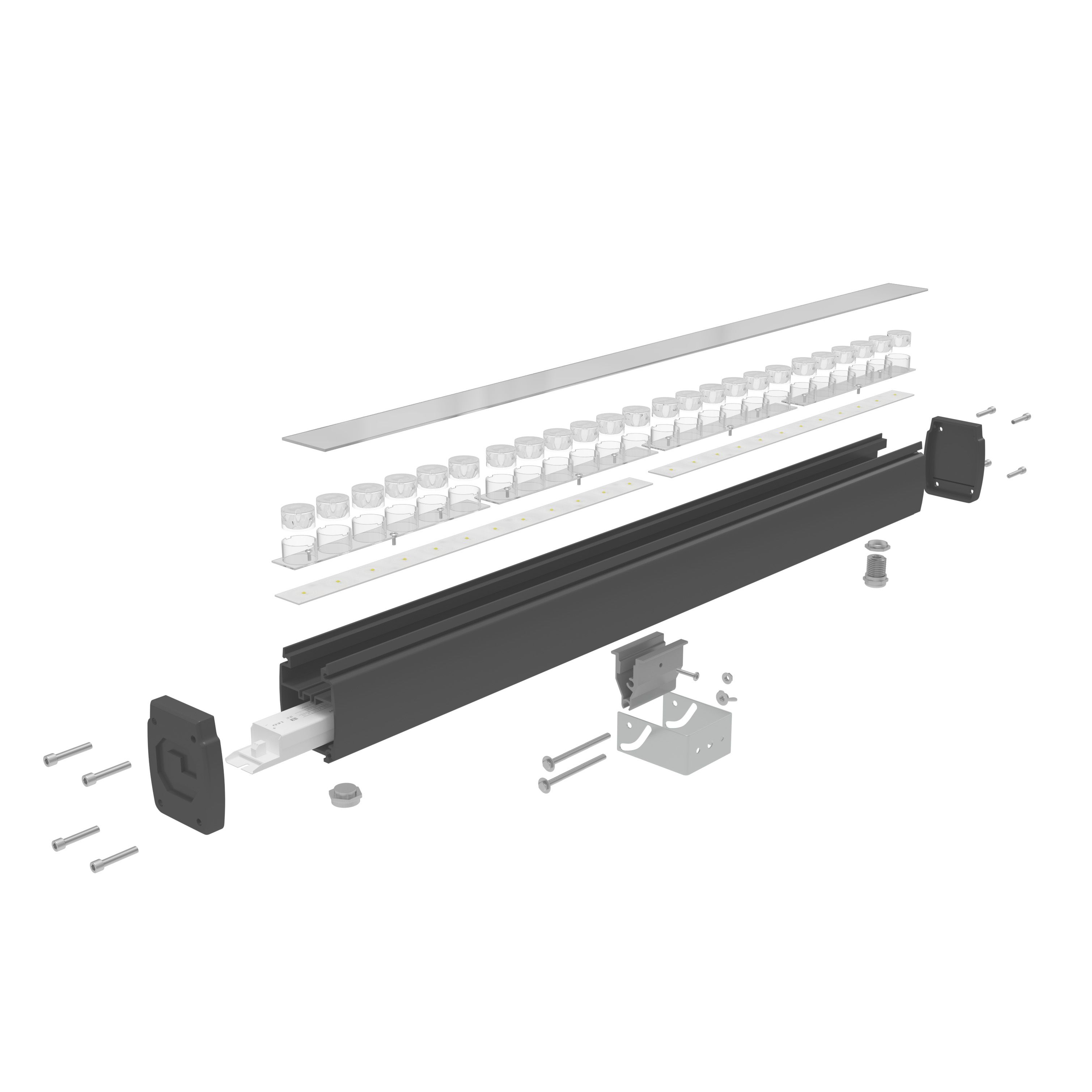Архитектурный светодиодный светильник LC 45-ARHILINE PR 5500K K20X50