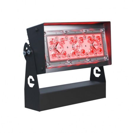 Светодиодный светильник LC 25-WALL К12 RED
